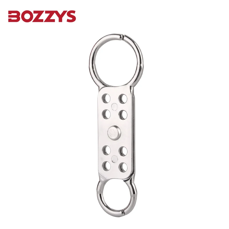 BOZZYS Dual Jaw Clearance Aluminum Lockout Hasp of Aluminium with 38MM Hook Can Holds 8 Padlocks
BOZZYS Dual Jaw Clearance Aluminum Lockout Hasp of Aluminium with 38MM Hook Can Holds 8 Padlocks
