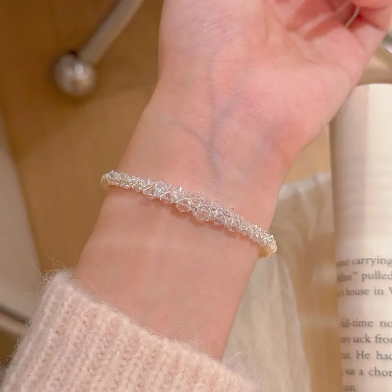 Pearl Bracelet Light Luxury High-end Sense Splicing Design Sense Jewelry Gifts for Girlfriends Exquisite Temperament Versatile B
Pearl Bracelet Light Luxury High-end Sense Splicing Design Sense Jewelry Gifts for Girlfriends Exquisite Temperament Versatile B