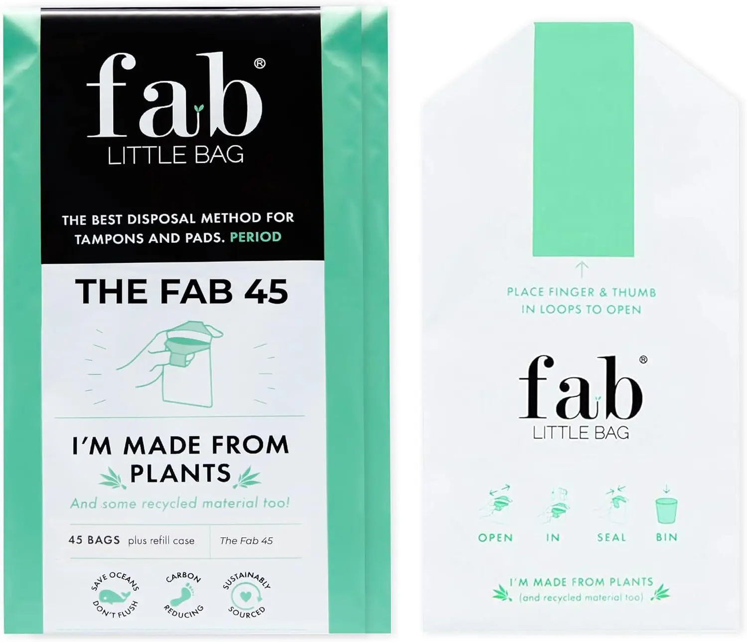 Sanitary Disposal Bags 45 Pack with Refill for Discreet Feminine Hygiene on the Go
Sanitary Disposal Bags 45 Pack with Refill for Discreet Feminine Hygiene on the Go