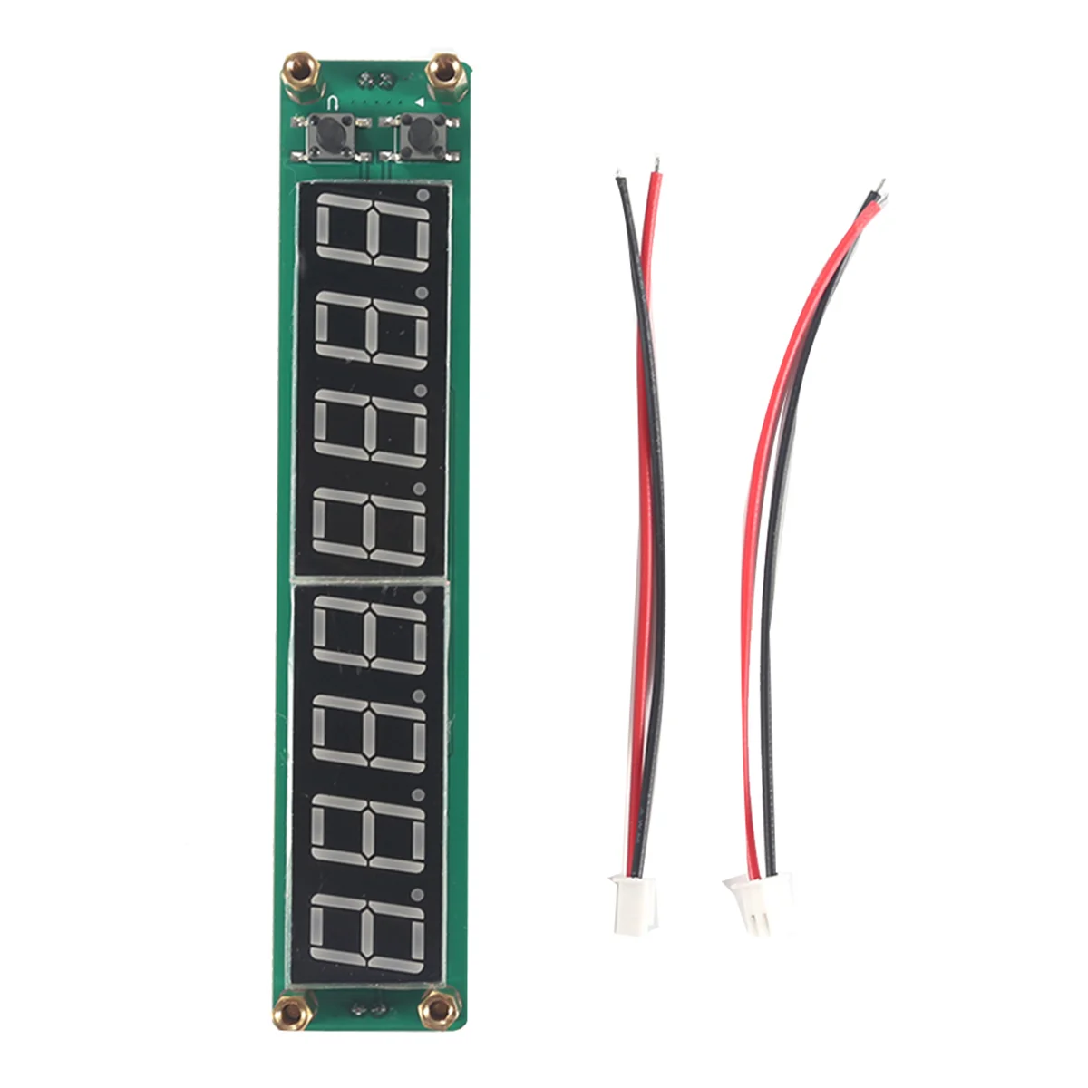 ГОРЯЧИЙ модуль измерителя частоты PLJ-8LED-R, измерение дисплея частоты 0,1–2400 МГц, компонентный модуль дисплея частоты, A
ГОРЯЧИЙ модуль измерителя частоты PLJ-8LED-R, измерение дисплея частоты 0,1–2400 МГц, компонентный модуль дисплея частоты, A