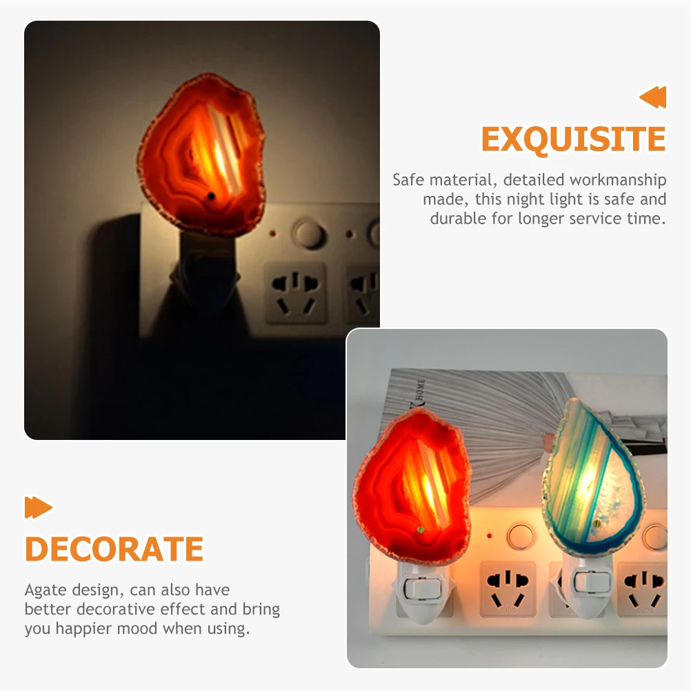 Agate Crystal Lamp Decorative Home LED Plug In Bedroom Living Room Atmosphere Stone R Small Led Night Light Home Night
Agate Crystal Lamp Decorative Home LED Plug In Bedroom Living Room Atmosphere Stone R Small Led Night Light Home Night