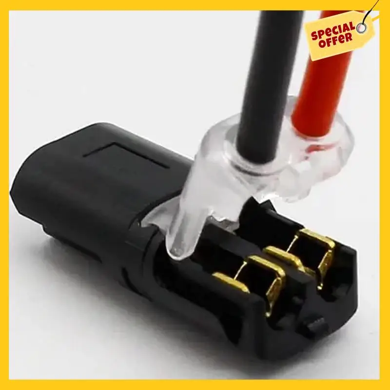 30Pack Double - Wire Plug-In Connector, Pluggable 2/3/4 Pin LED Wire Connectors Low Voltage Wire Connectors
30Pack Double - Wire Plug-In Connector, Pluggable 2/3/4 Pin LED Wire Connectors Low Voltage Wire Connectors