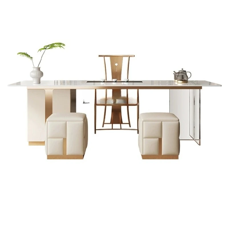 z1qLight Luxury Table-Chair Set Modern Minimalist Stone Plate Tea Table Household High-End Kung Fu Tea Brewing Table
z1qLight Luxury Table-Chair Set Modern Minimalist Stone Plate Tea Table Household High-End Kung Fu Tea Brewing Table
