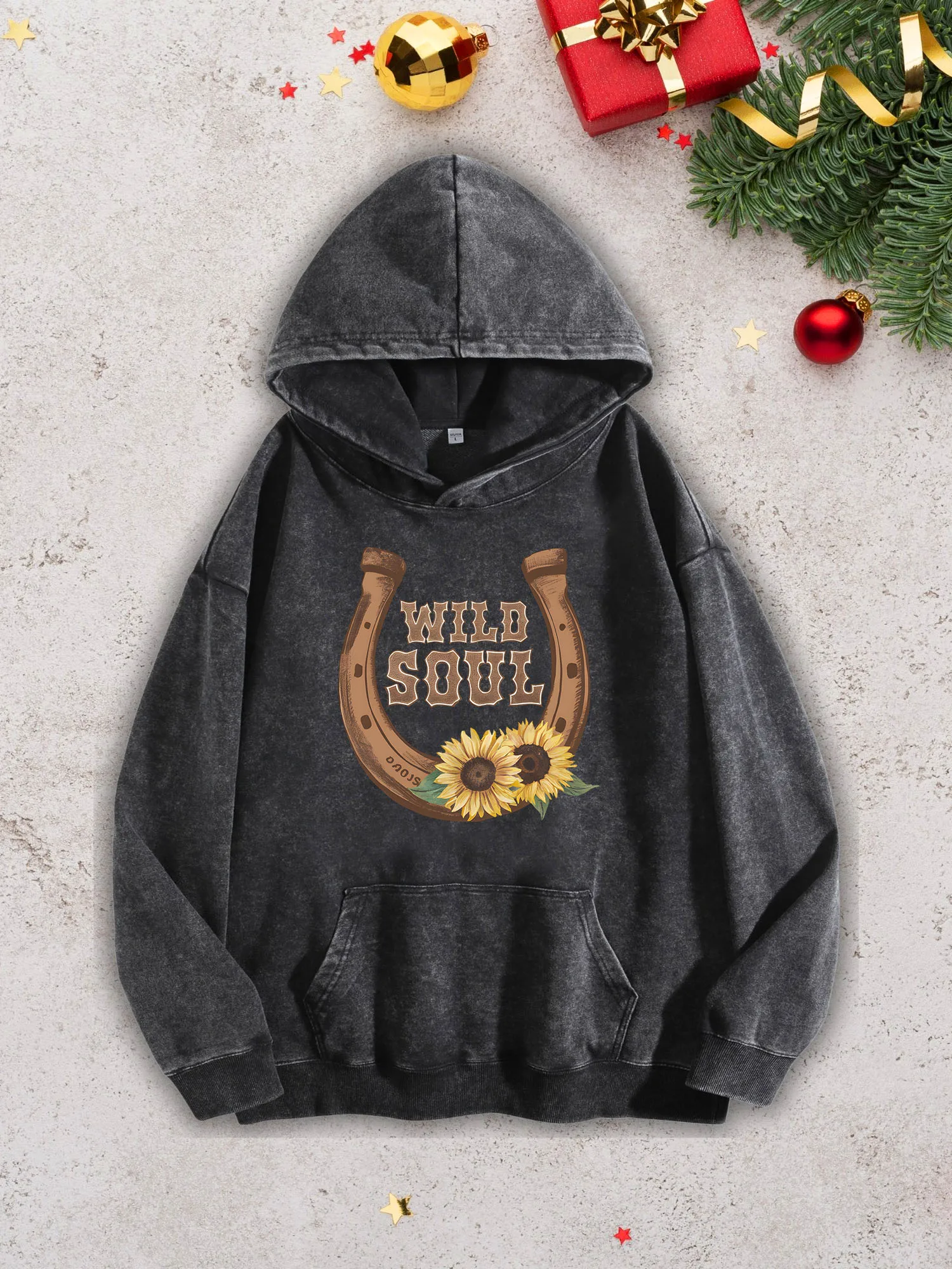 Western Wild Soul Men's Heavyweight Hoodie - Acid Wash Retro Black Pullover, Fall & Winter Sweatshirt 400Gsm
Western Wild Soul Men's Heavyweight Hoodie - Acid Wash Retro Black Pullover, Fall & Winter Sweatshirt 400Gsm