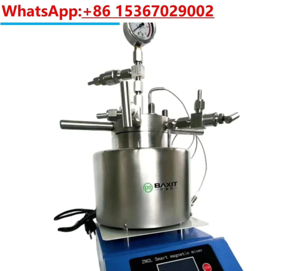 High pressure reaction kettle desktop micro high-temperature hydrogenation tank small electric heating magnetic stirrer
High pressure reaction kettle desktop micro high-temperature hydrogenation tank small electric heating magnetic stirrer
