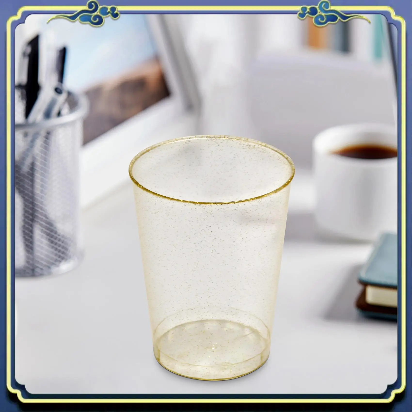 Latest Gold Plastic Cups, Disposable Gold Glitter Plastic Wine Glasses, Clear Plastic Cups Tumblers, Christmas Party Cups
Latest Gold Plastic Cups, Disposable Gold Glitter Plastic Wine Glasses, Clear Plastic Cups Tumblers, Christmas Party Cups