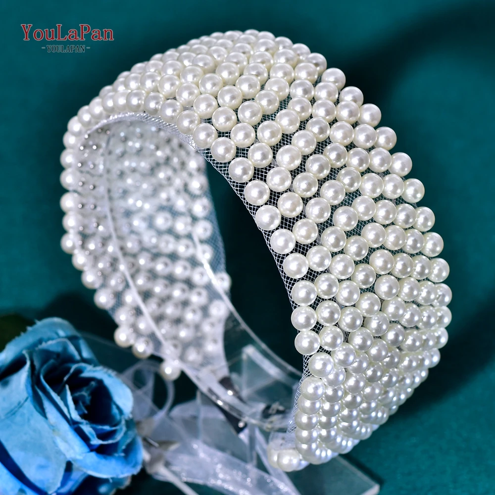 YouLaPan Bridal Pearl Headpiece Wedding Hair Band Bride Hair Accessories Fashion Headband Banquet Party Hairwear Jewelry HP890
YouLaPan Bridal Pearl Headpiece Wedding Hair Band Bride Hair Accessories Fashion Headband Banquet Party Hairwear Jewelry HP890