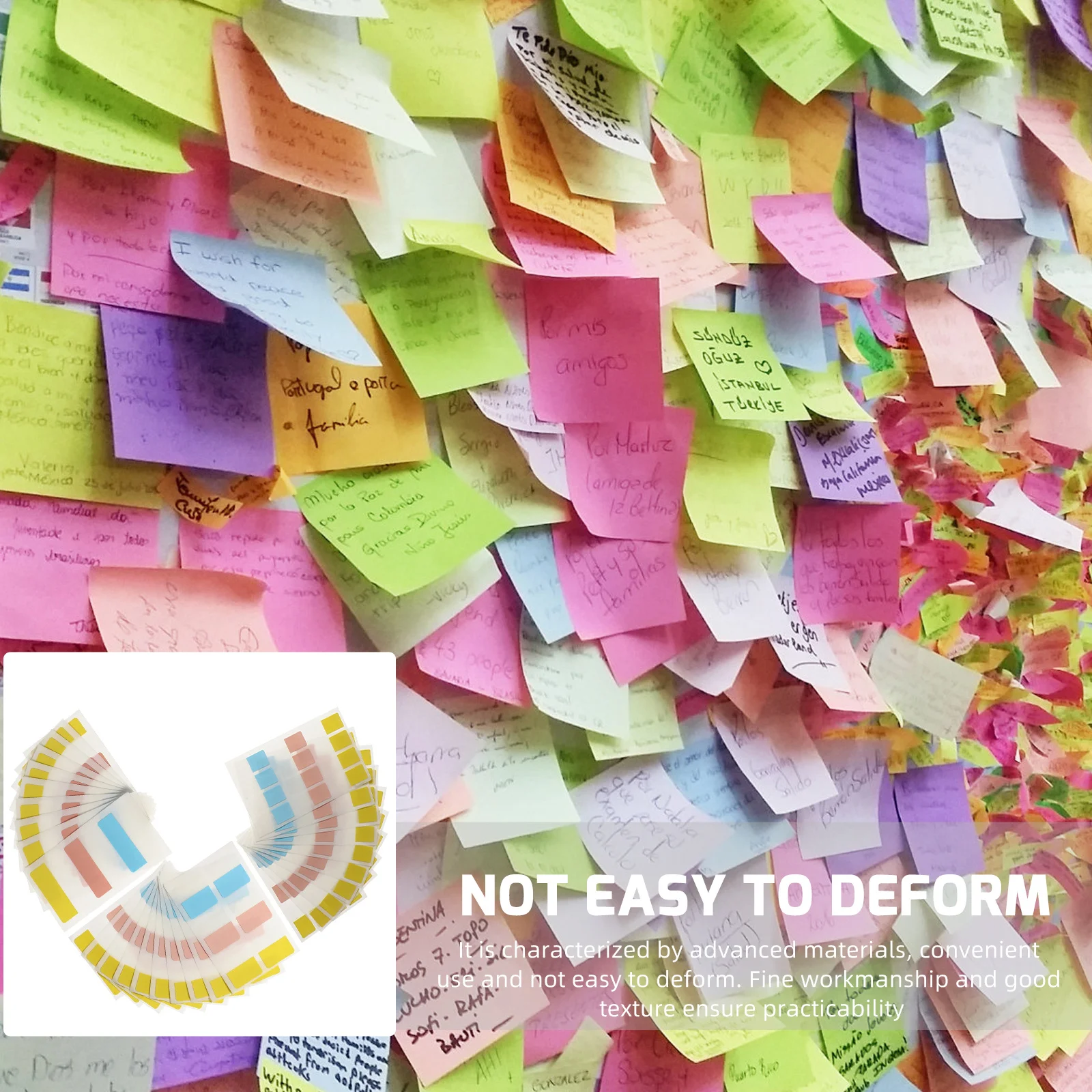 240Pcs Multipurpose Memo Stickers Double-Sided Strong Adhesive Classification Labels for Office School Memo Stickers
240Pcs Multipurpose Memo Stickers Double-Sided Strong Adhesive Classification Labels for Office School Memo Stickers