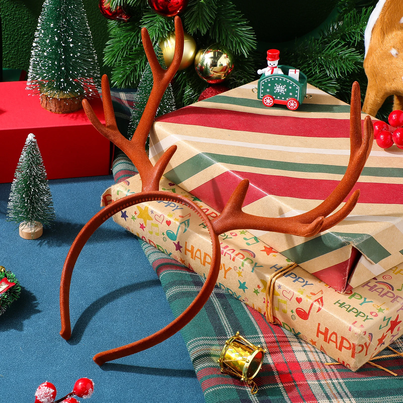 Christmas Horn Headband for Women Girls Cute Antler Hair Band Festival Party Accessory Xmas Cosplay Headdress Holiday Hair Clips
Christmas Horn Headband for Women Girls Cute Antler Hair Band Festival Party Accessory Xmas Cosplay Headdress Holiday Hair Clips