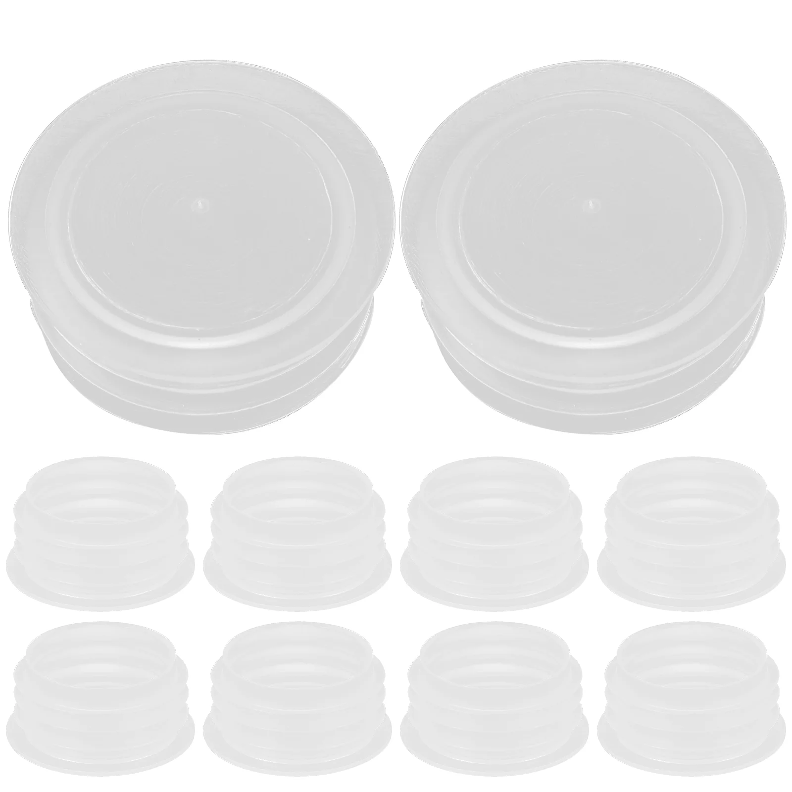 100 Pcs Bottle Stopper Replacement Parts Jar Hole Plugs Salt and Pepper Shaker Stoppers Round End Transparent Travel
100 Pcs Bottle Stopper Replacement Parts Jar Hole Plugs Salt and Pepper Shaker Stoppers Round End Transparent Travel