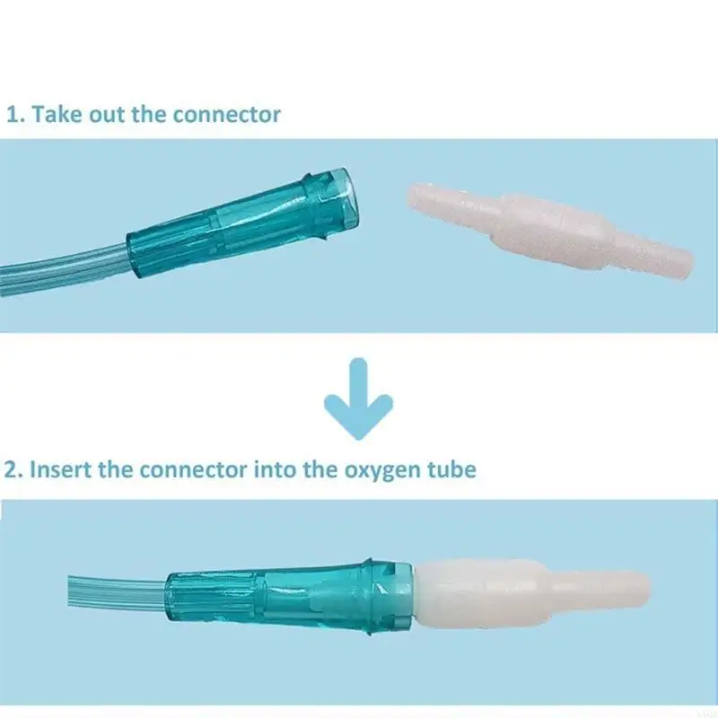 10Pcs Oxygen Tubing Joints ABS Oxygen Tubing Rotating Adapters For Clinical Settings And Hospital Equipment
10Pcs Oxygen Tubing Joints ABS Oxygen Tubing Rotating Adapters For Clinical Settings And Hospital Equipment