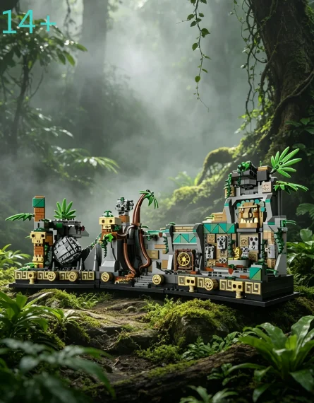 Moc lnright shop 1545 pcs gold idol temple set room decoration from movie scene room decoration gift
Moc lnright shop 1545 pcs gold idol temple set room decoration from movie scene room decoration gift