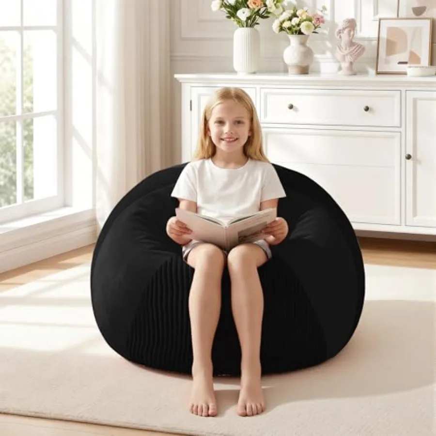 2Feet Bean Bag Chairs Teardrop BeanBag Chair Comfy Memory Foam Bean Bags for Teens Two-Tone Distressed Velvet and Corduroy Wash
2Feet Bean Bag Chairs Teardrop BeanBag Chair Comfy Memory Foam Bean Bags for Teens Two-Tone Distressed Velvet and Corduroy Wash