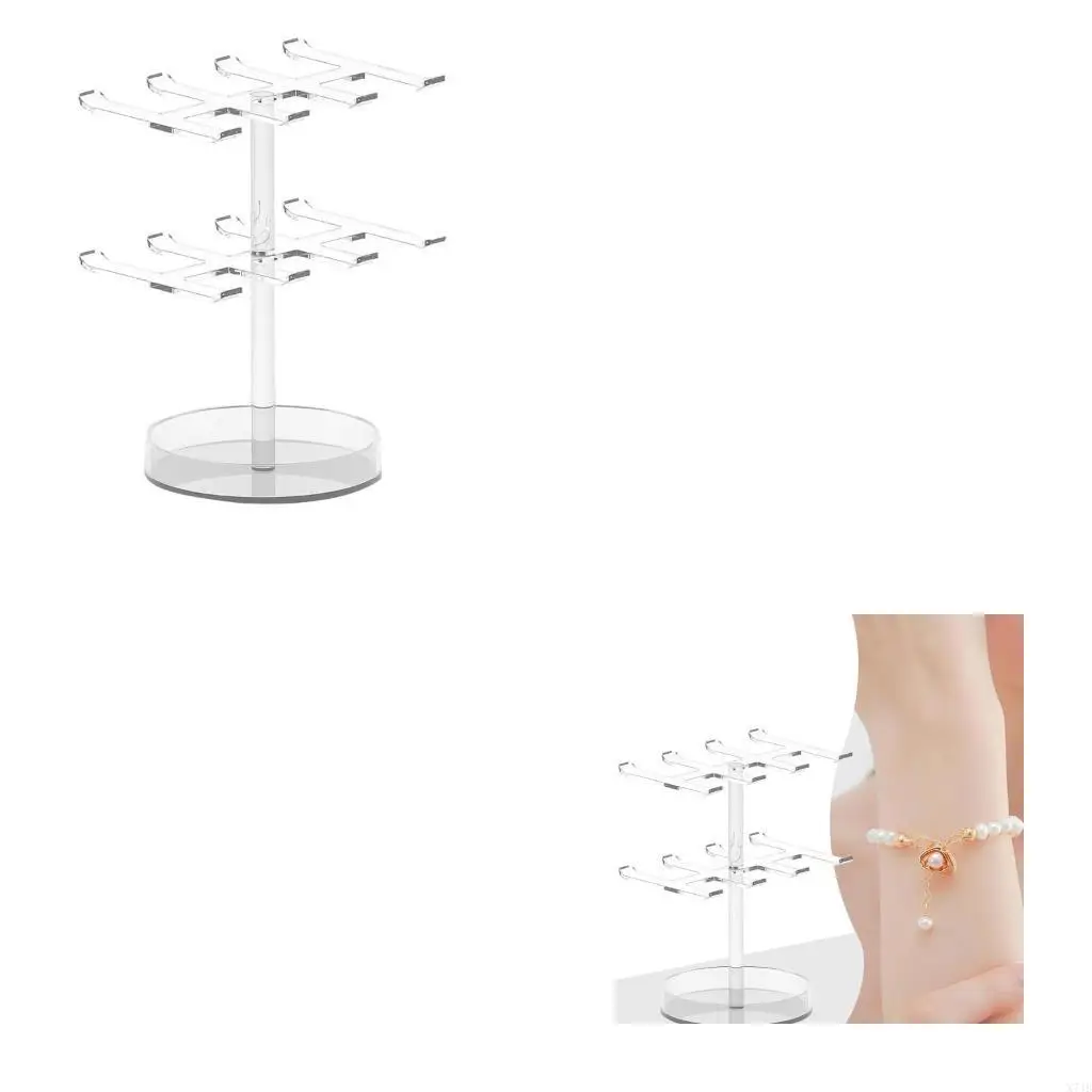 Прозрачная акриловая подставка для ювелирных изделий для портативных настольных органайзеров для браслетов
Прозрачная акриловая подставка для ювелирных изделий для портативных настольных органайзеров для браслетов