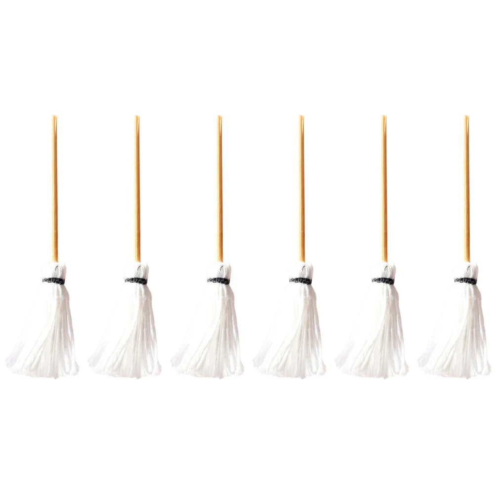 6Pcs Mini Mop Handicrafts Durable Wood Craft Lightweight Safe Educational Mini House Cleaning Ornament Decoration
6Pcs Mini Mop Handicrafts Durable Wood Craft Lightweight Safe Educational Mini House Cleaning Ornament Decoration