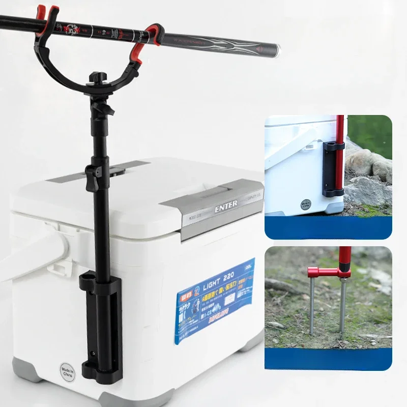 3 in 1 Fishing Rod Holder Fish Pole Stand Bracket Support Fishing Tackle Fishing Rod Pod Holder Equipment Accessories Gear
3 in 1 Fishing Rod Holder Fish Pole Stand Bracket Support Fishing Tackle Fishing Rod Pod Holder Equipment Accessories Gear