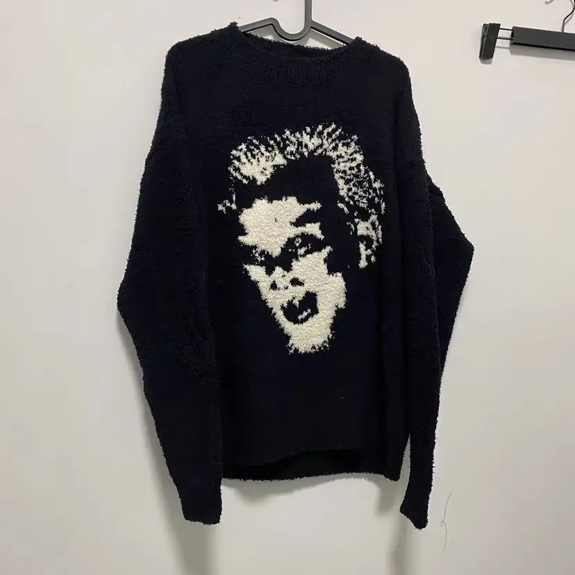 Модный свитер с вышивкой и портретом, свободный крой, вязаная осенняя уличная одежда, круглый Ne Long Sve Warmth
Модный свитер с вышивкой и портретом, свободный крой, вязаная осенняя уличная одежда, круглый Ne Long Sve Warmth