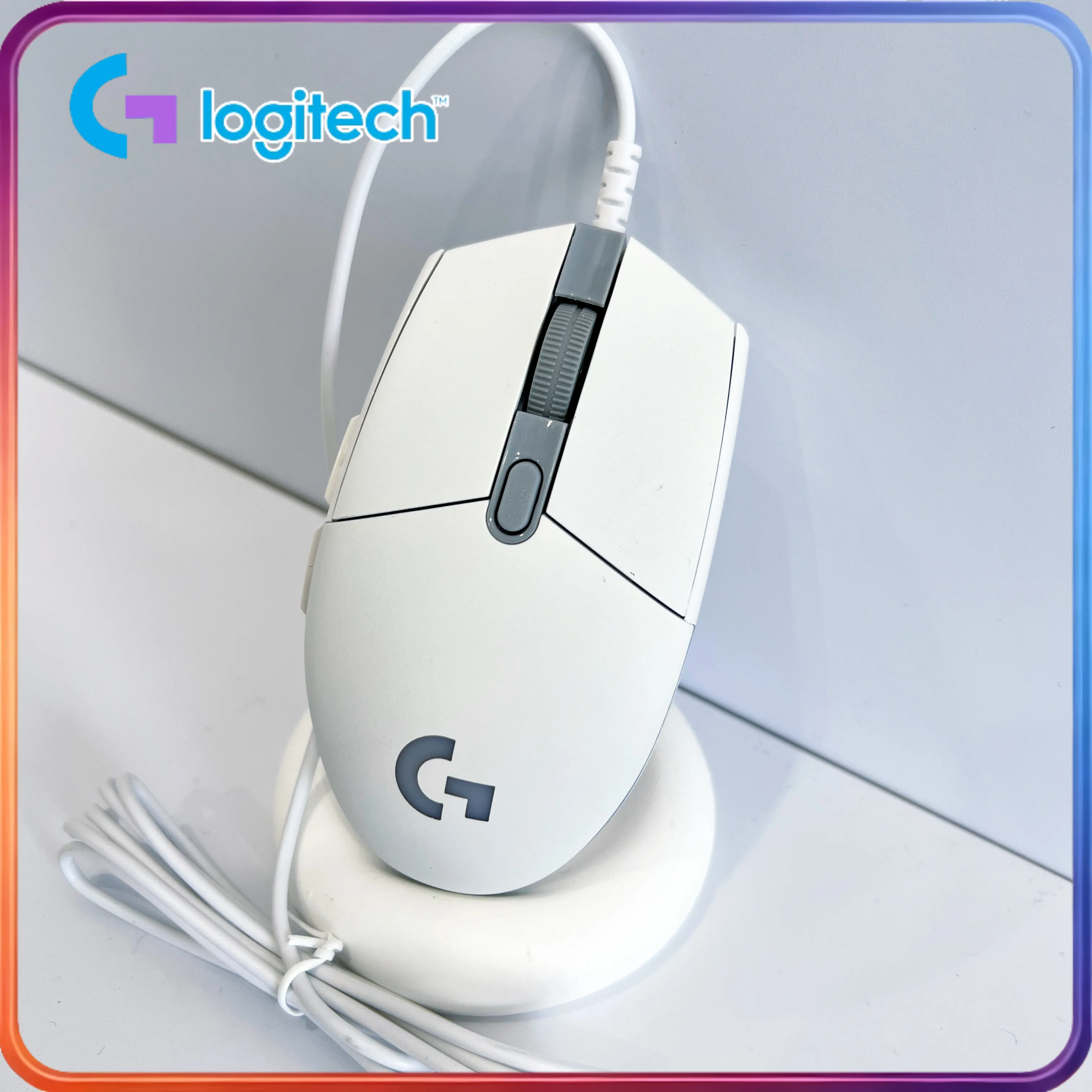 Мышь Logitech G102/G203 для ПК, с RGB-подсветкой, высокой точностью 8000 DPI, подходит как для игр, так и для офисной работы.
Мышь Logitech G102/G203 для ПК, с RGB-подсветкой, высокой точностью 8000 DPI, подходит как для игр, так и для офисной работы.