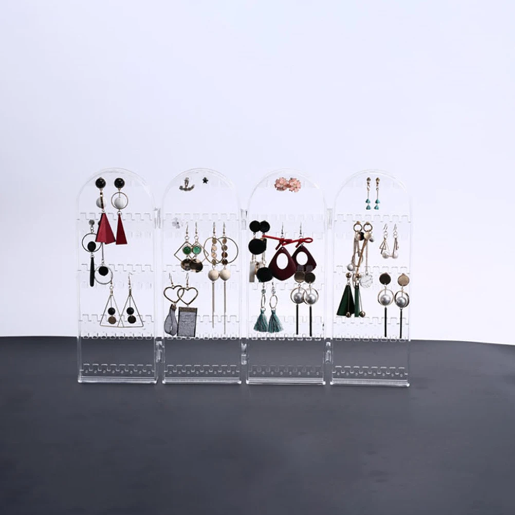 Ear Studs Display Stand Transparent Jewelry Earring Rack Screen Holder Organizer Dust-free
Ear Studs Display Stand Transparent Jewelry Earring Rack Screen Holder Organizer Dust-free