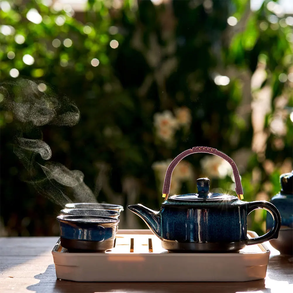 2Pcs Braided Teapot Handle Bamboo Style Material Easy Replacement Ceramic Pottery Accessories Rattan Metal Kettle Grip
2Pcs Braided Teapot Handle Bamboo Style Material Easy Replacement Ceramic Pottery Accessories Rattan Metal Kettle Grip