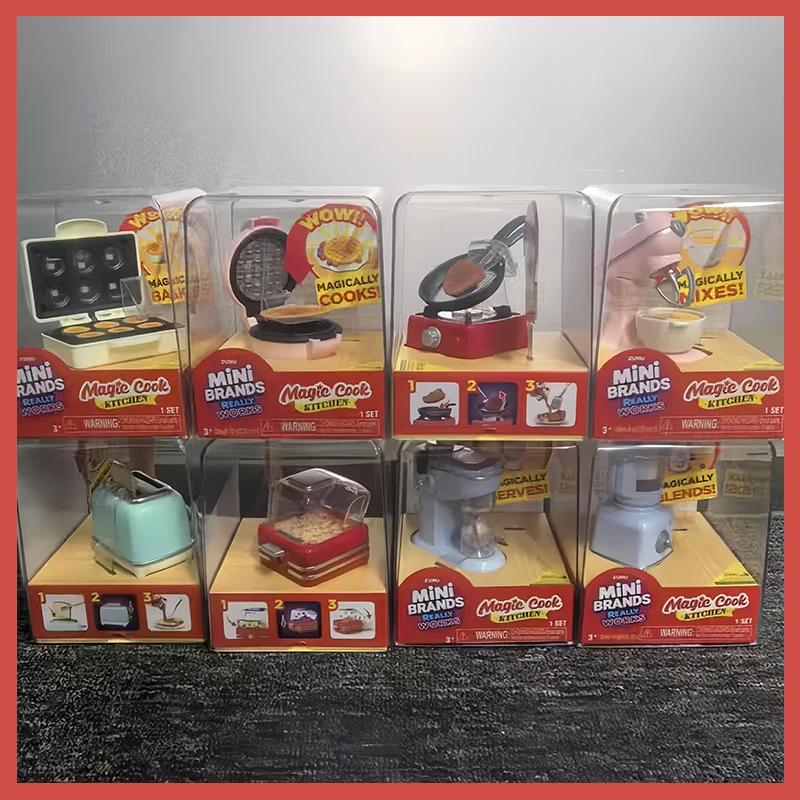 New Original Zuru Mini Brands Magic Cook Kitchen Ball Gourmet Miniature Food Scene Miniature Simulation Toy Set Gifts
New Original Zuru Mini Brands Magic Cook Kitchen Ball Gourmet Miniature Food Scene Miniature Simulation Toy Set Gifts