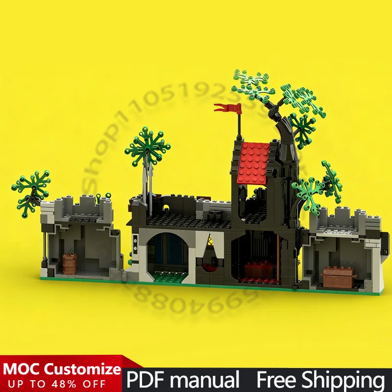 555 деталей Модульный конструктор «Заколдованное домик» MOC, кастомизируемый, креативный дизайн, развивающий, для самостоятельной сборки, праздничный подарок
555 деталей Модульный конструктор «Заколдованное домик» MOC, кастомизируемый, креативный дизайн, развивающий, для самостоятельной сборки, праздничный подарок