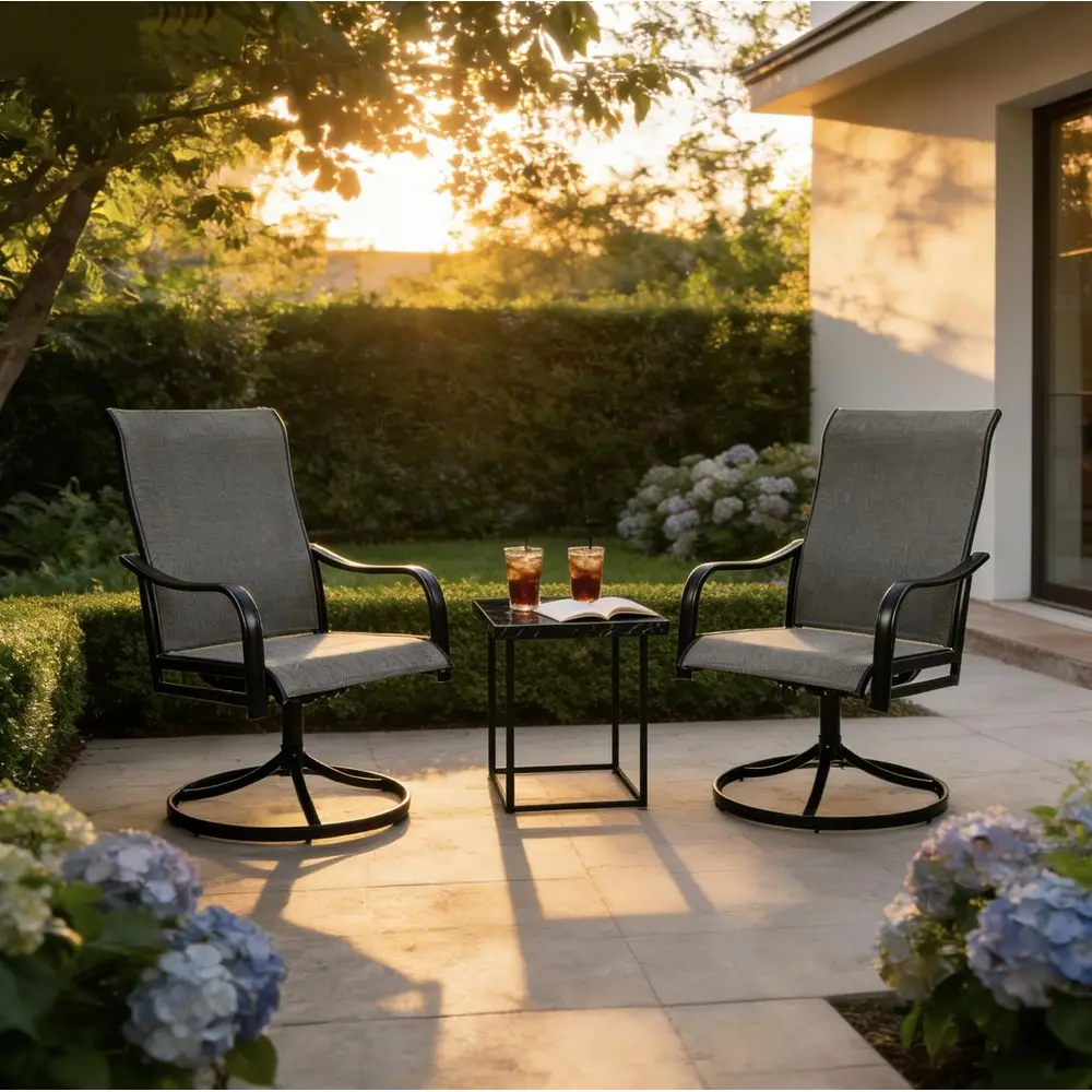 Outdoor Patio Furniture Set with Rocking Swivel Chair Wicker Sectional Sofa Set, Patio Conversation Set with Thickened Cushions
Outdoor Patio Furniture Set with Rocking Swivel Chair Wicker Sectional Sofa Set, Patio Conversation Set with Thickened Cushions