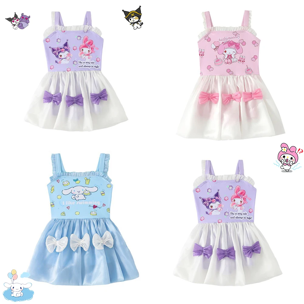 Cartoon Sanrio Children Girl Swimming Skirt Kuromi Kawaii Hot Spring Sunscreen Quick Drying Jumpsuit Gauze Skirt Cute Swimsuit
Cartoon Sanrio Children Girl Swimming Skirt Kuromi Kawaii Hot Spring Sunscreen Quick Drying Jumpsuit Gauze Skirt Cute Swimsuit