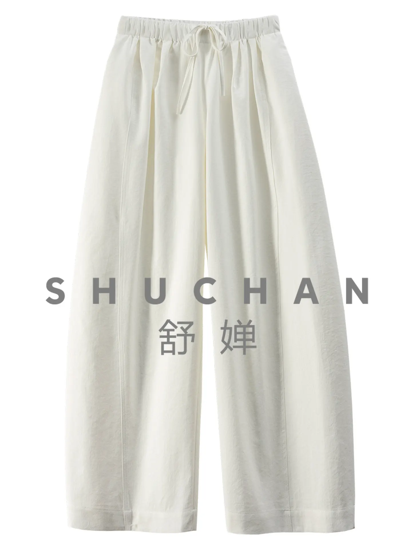 Slack and thin, giant hidden meat, easy to take care of in the ark, lace-up elastic waist wide-leg sickle pants women 39L4
Slack and thin, giant hidden meat, easy to take care of in the ark, lace-up elastic waist wide-leg sickle pants women 39L4