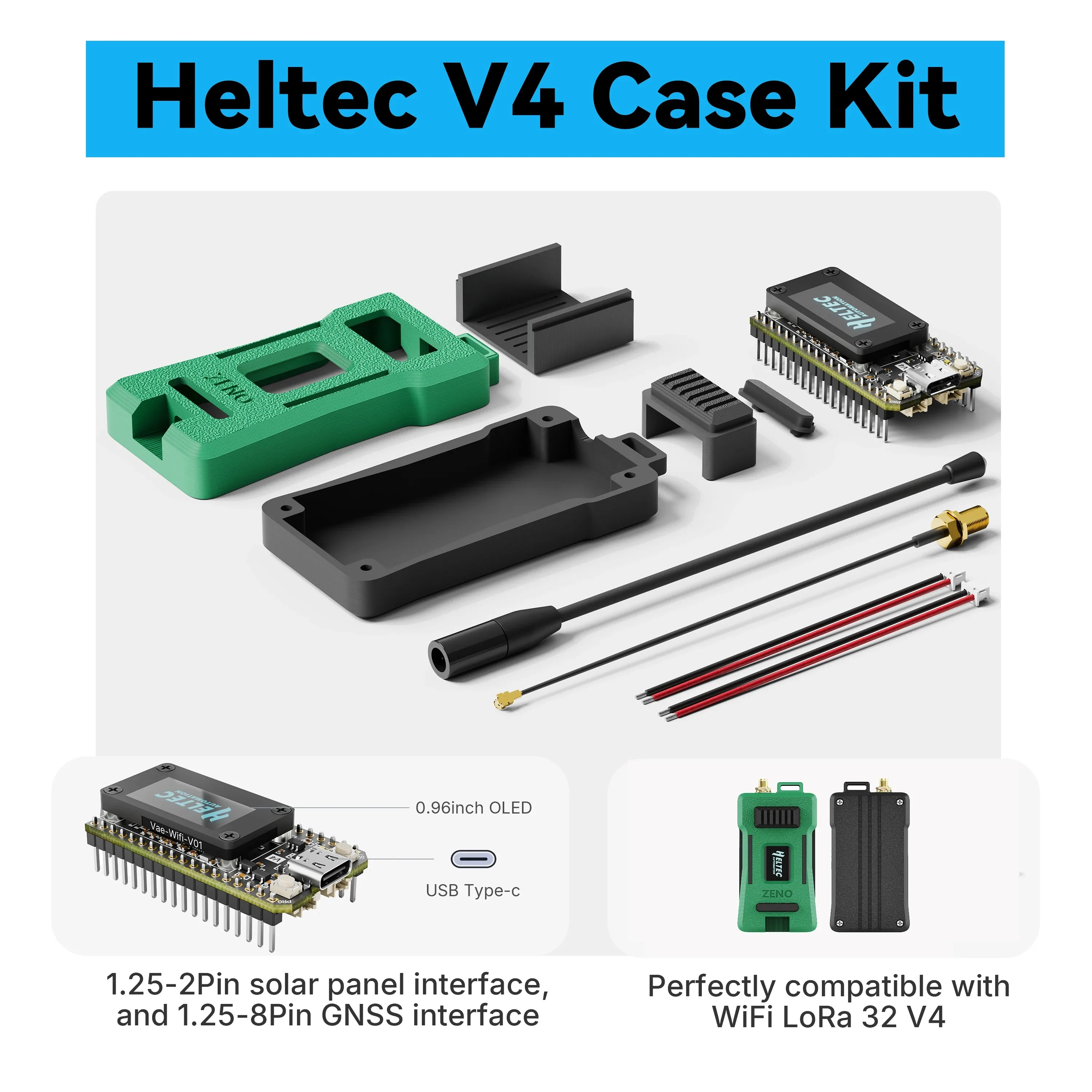 Комплект отладочной платы Heltec V4 Meshcore Meshtastic WIFI Lora 32 ESP32-S3 SX1262 с корпусом, антенной 868 МГц и возможностью установки GPS-модуля
Комплект отладочной платы Heltec V4 Meshcore Meshtastic WIFI Lora 32 ESP32-S3 SX1262 с корпусом, антенной 868 МГц и возможностью установки GPS-модуля