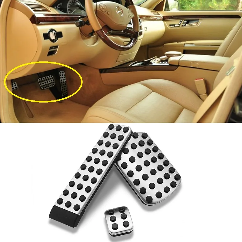 No Drill Pedal Cover Gas Brake Cover Pad For Mercedes Benz W124 W202 W203 W140 W208 W210 W211 W220 R170 R171 R-Class Accessories
No Drill Pedal Cover Gas Brake Cover Pad For Mercedes Benz W124 W202 W203 W140 W208 W210 W211 W220 R170 R171 R-Class Accessories