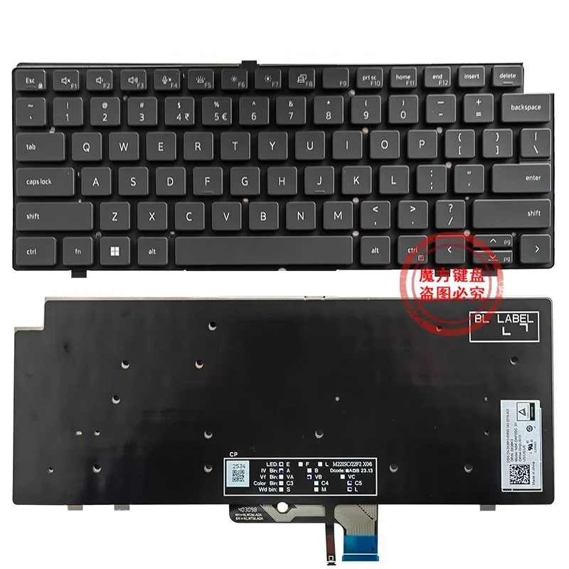 Новая американская клавиатура для DELL Latitude 7640 7430 7450 7440 Mini Led 7340, подсветка клавиатуры ноутбука
Новая американская клавиатура для DELL Latitude 7640 7430 7450 7440 Mini Led 7340, подсветка клавиатуры ноутбука