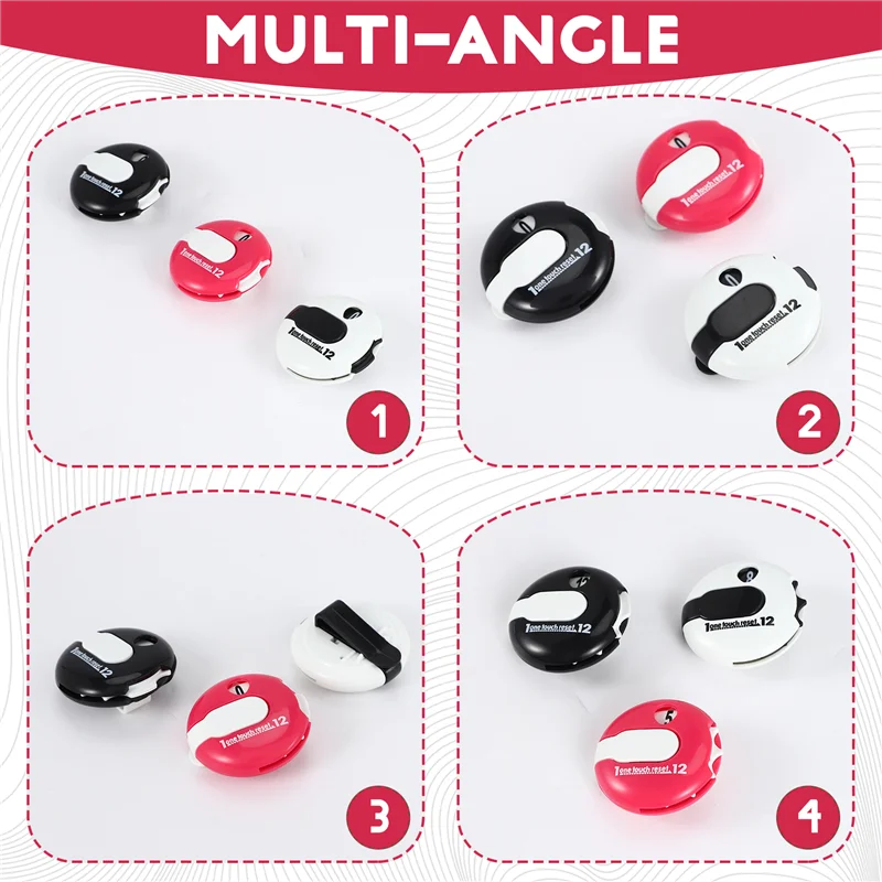 A69P-3 Pcs Mini Golf Score Counter Golf Stroke Counter With One Contact Reset Shot Putt Indicator Sport Accessories
A69P-3 Pcs Mini Golf Score Counter Golf Stroke Counter With One Contact Reset Shot Putt Indicator Sport Accessories