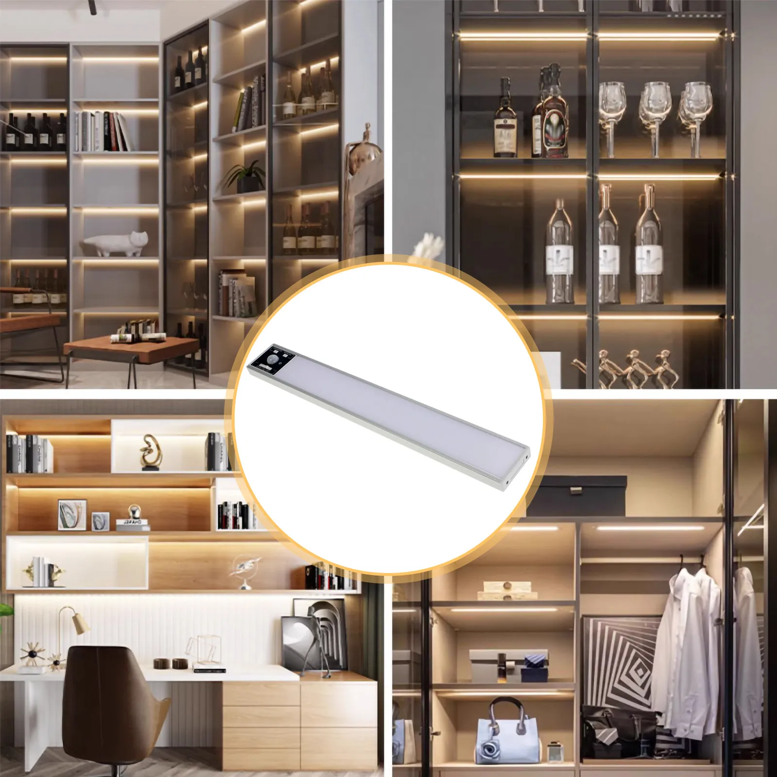 1 Set Led Motion Sensor Light Strip For Cabinet Under Counter Closet Bedroom Kitchen Usb Rechargeable Warm Light
1 Set Led Motion Sensor Light Strip For Cabinet Under Counter Closet Bedroom Kitchen Usb Rechargeable Warm Light