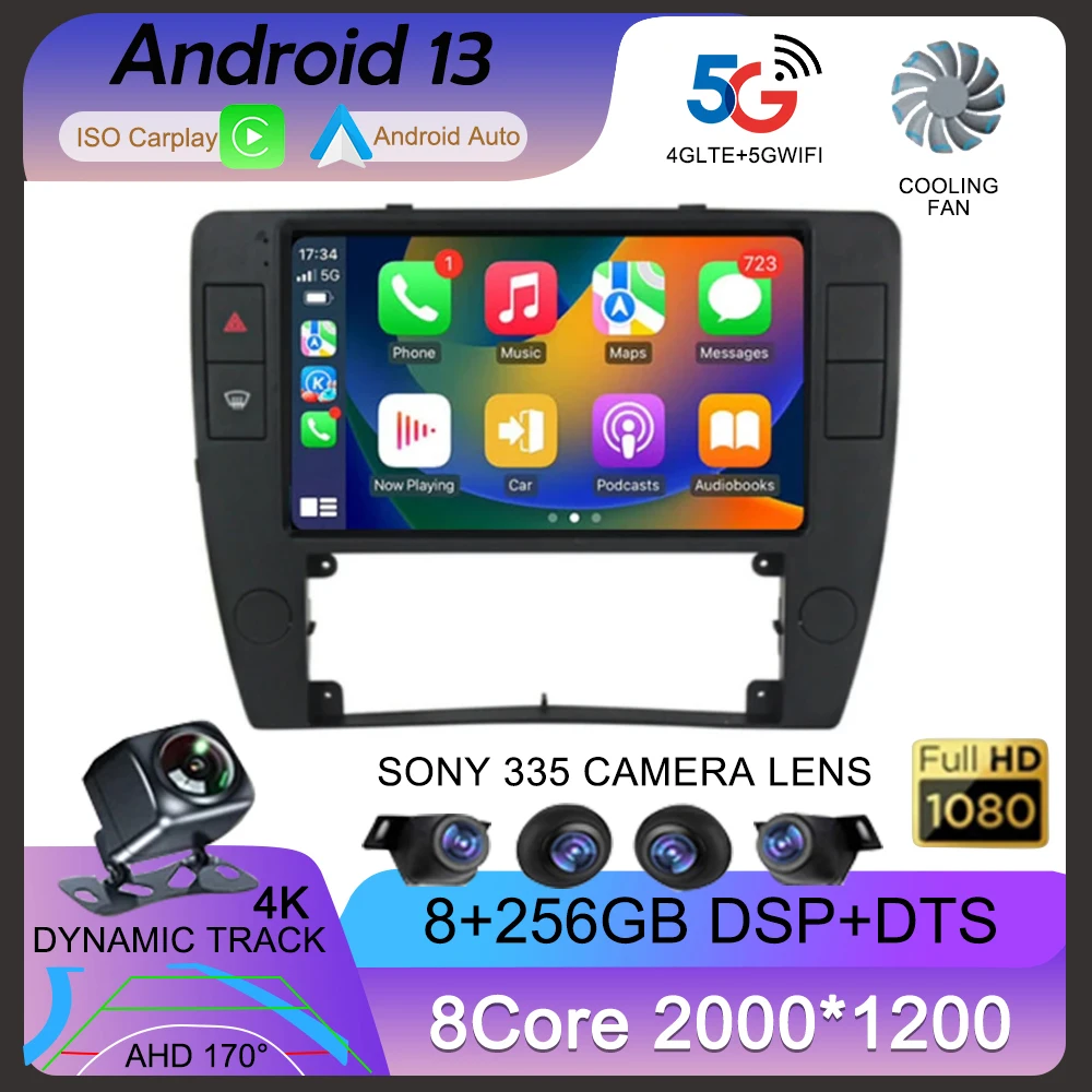 Android 13 AI Voice Control 4G wifi DSP Car Radio Multimedia For Passat B5 2000 2001 2002 2003-2005 Navigation GPS
Android 13 AI Voice Control 4G wifi DSP Car Radio Multimedia For Passat B5 2000 2001 2002 2003-2005 Navigation GPS