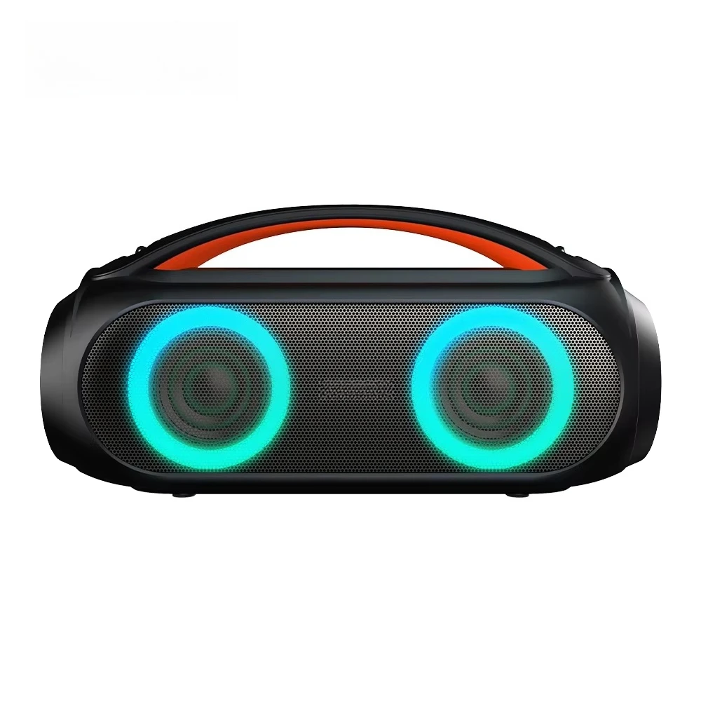 Hot Selling 80W Vibe Plus Portable Type-c Stereo RGB Light Speakers Handle Subwoofer Blue Tooth Loudspeakers
Hot Selling 80W Vibe Plus Portable Type-c Stereo RGB Light Speakers Handle Subwoofer Blue Tooth Loudspeakers