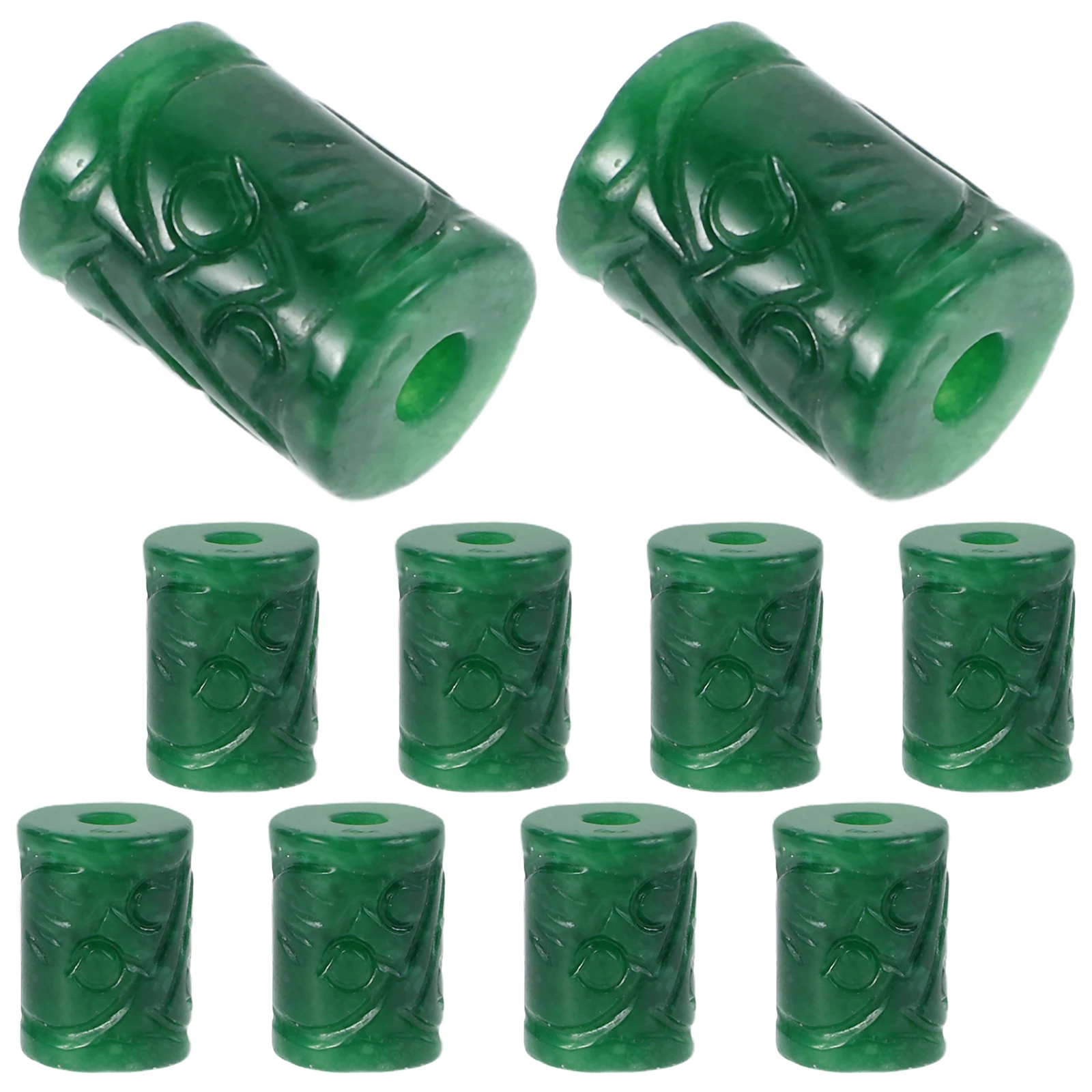 10 Pcs Jade Accessories Sparse Beads Round Loose Chinese Style Natural Grey Green Crystal Quartz DIY Handmade Jewelry Making
10 Pcs Jade Accessories Sparse Beads Round Loose Chinese Style Natural Grey Green Crystal Quartz DIY Handmade Jewelry Making