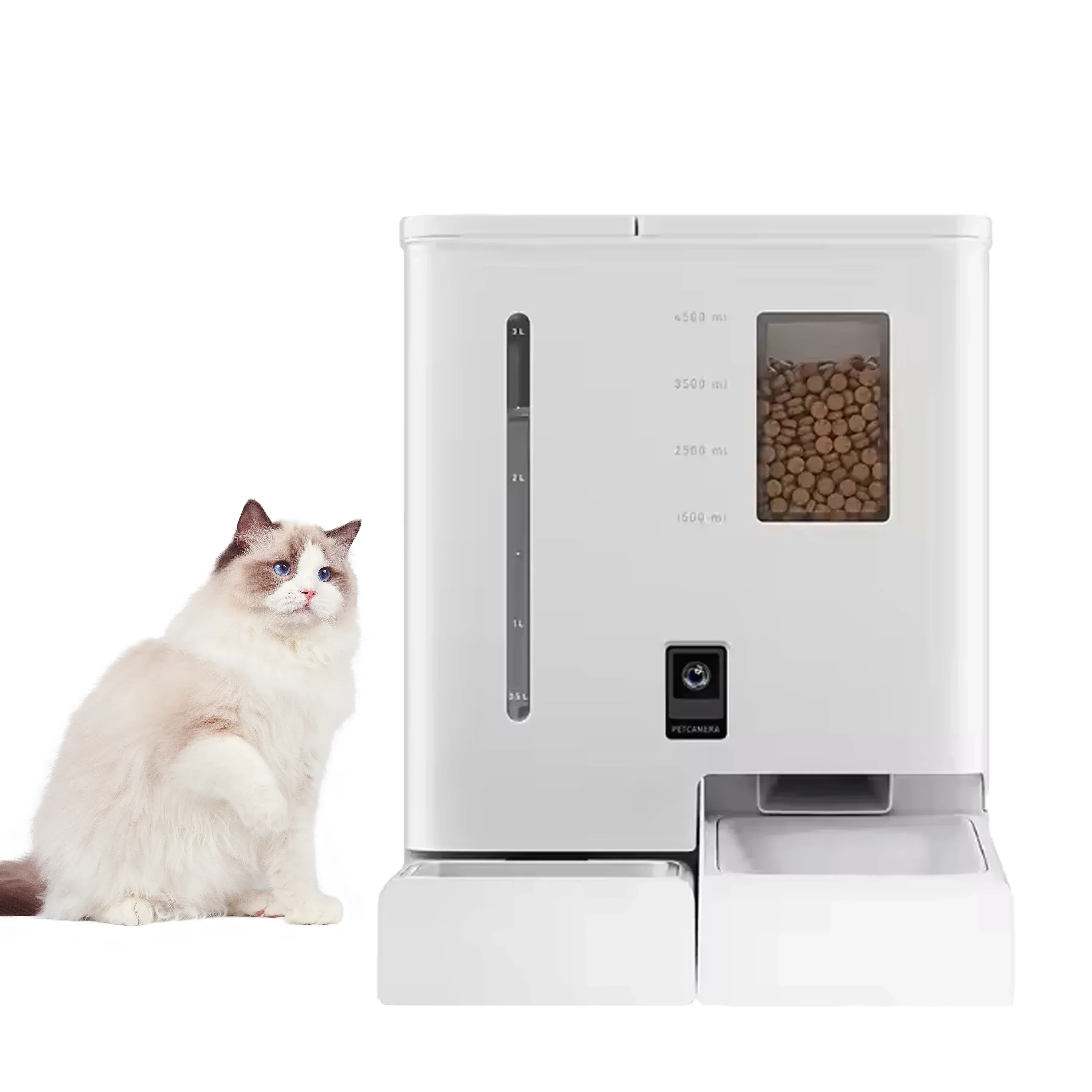 New APP Control Smart Pet Feeder& Water Fountain With Camera For Cat Dog Automatic Feeder pet water fountain
New APP Control Smart Pet Feeder& Water Fountain With Camera For Cat Dog Automatic Feeder pet water fountain