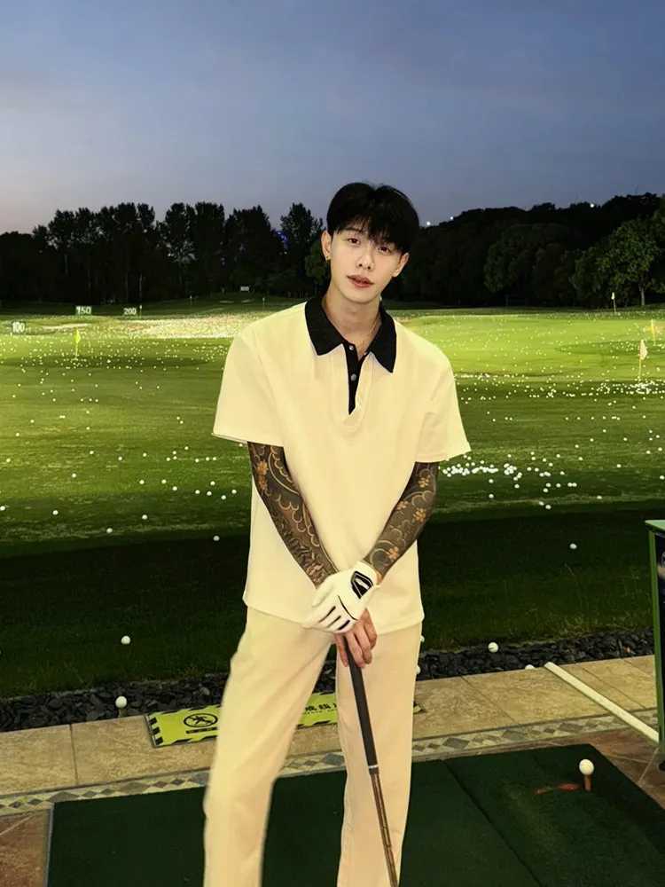American Style Fake Two-Piece Short Sleeve Shirt Men's Summer Heavyweight Handsome High-End T-Shirt Design Shoulder-Leng...
American Style Fake Two-Piece Short Sleeve Shirt Men's Summer Heavyweight Handsome High-End T-Shirt Design Shoulder-Leng...