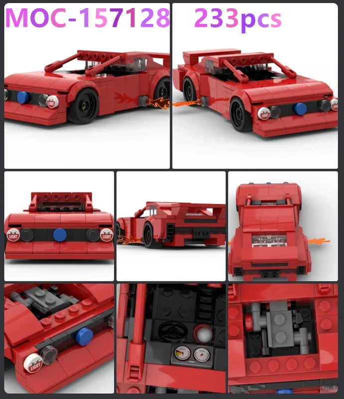 MOC- 157128 Автомобиль 233 шт., совместимые строительные игрушечные блоки для детских рождественских подарков 
MOC- 157128 Автомобиль 233 шт., совместимые строительные игрушечные блоки для детских рождественских подарков