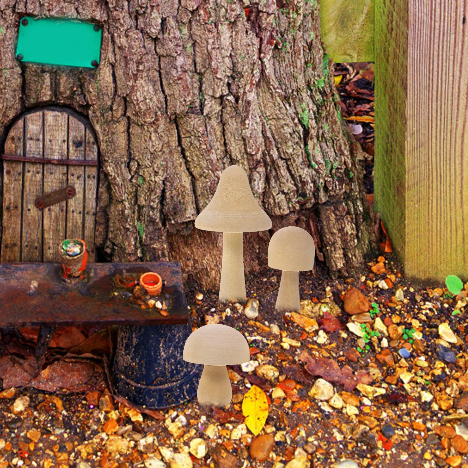 12Pcs Wood Mini Mushrooms Mushroom Yard Decor for Small Garden Table Decoration DIY Nature-Inspired Ornament Set
12Pcs Wood Mini Mushrooms Mushroom Yard Decor for Small Garden Table Decoration DIY Nature-Inspired Ornament Set