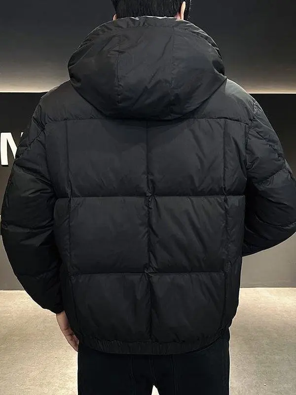 Men's Quilted Jaet Hooded down Jaet Waterproof Warm Slim Fit Casual Wear Outdoor Wearable Faionable Urban Sle
Men's Quilted Jaet Hooded down Jaet Waterproof Warm Slim Fit Casual Wear Outdoor Wearable Faionable Urban Sle