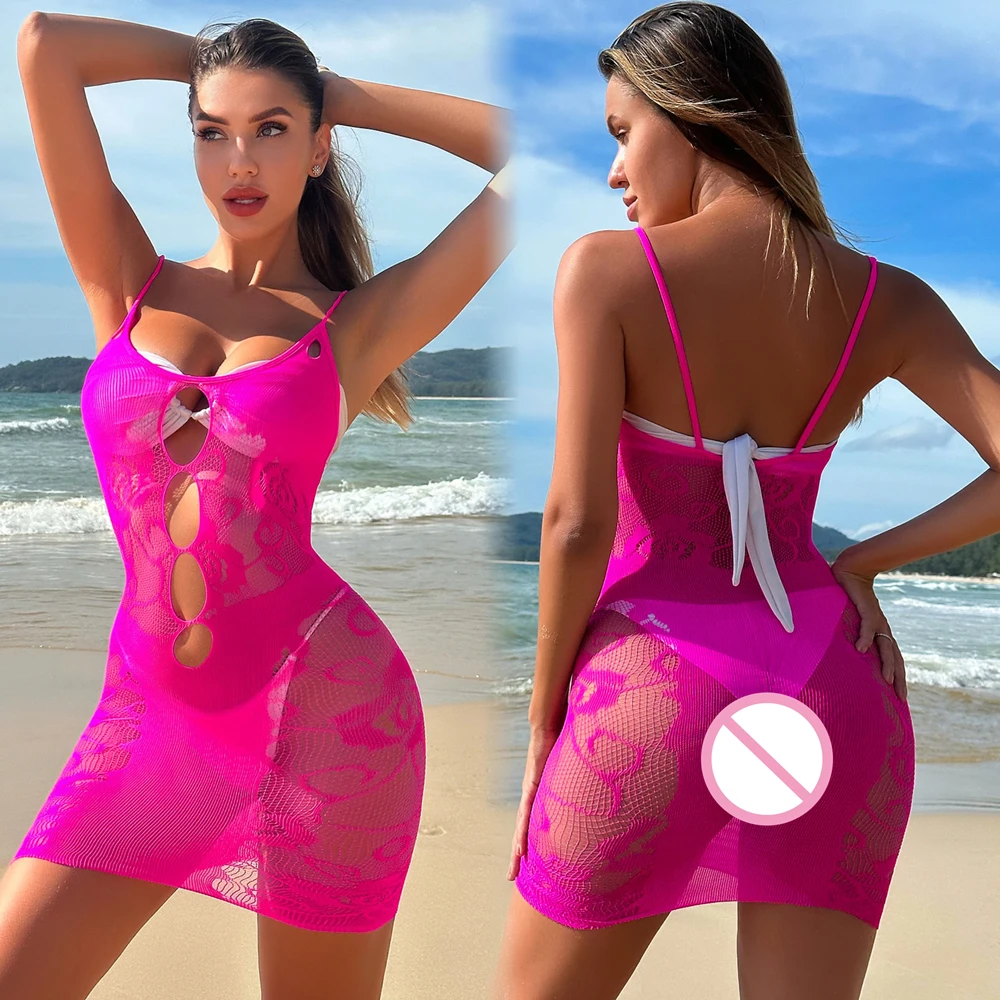 Hot Sale Women's Underwear Fishing Net Tight Lingerie Costume Ladies Erotic Mesh Transparent Mini Beach Dress Club Night Wear
Hot Sale Women's Underwear Fishing Net Tight Lingerie Costume Ladies Erotic Mesh Transparent Mini Beach Dress Club Night Wear