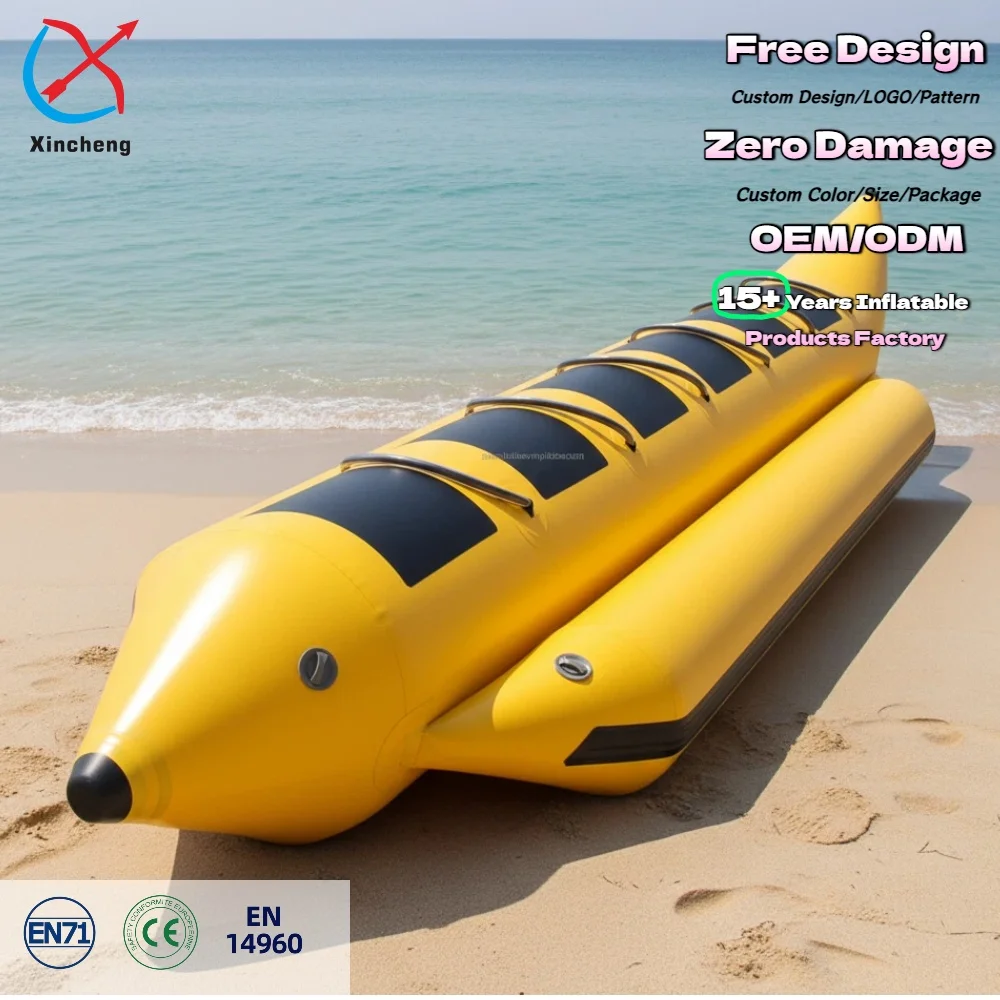 Customized Inflatable Banana Boat 5 People Inflatable Flying Fish for Surfing
Customized Inflatable Banana Boat 5 People Inflatable Flying Fish for Surfing