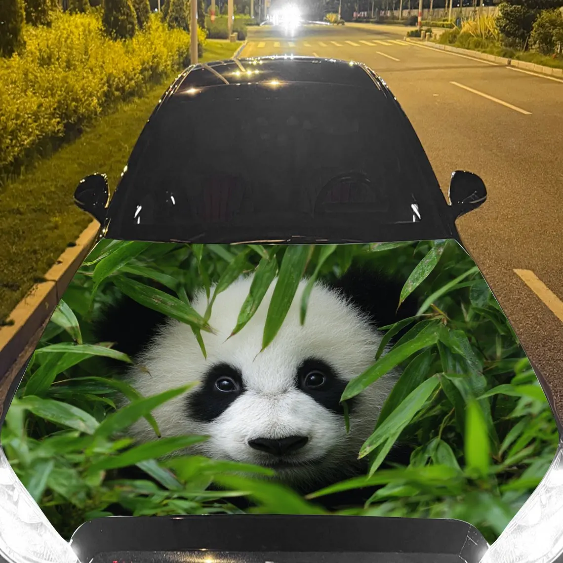 Car Decals Cute Panda Peeking Through Lush Green Bamboo Leaves Car Hood Sticker, Waterproof Self - Adhesive Vinyl Graphics Decal
Car Decals Cute Panda Peeking Through Lush Green Bamboo Leaves Car Hood Sticker, Waterproof Self - Adhesive Vinyl Graphics Decal