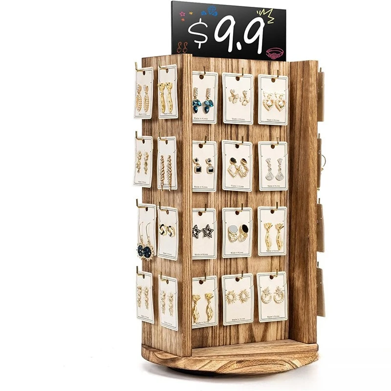 Multi-layer jewelry rack, earrings, studs, earrings, bracelets, display rack, solid wood desktop, rotatable jewelry storage rack
Multi-layer jewelry rack, earrings, studs, earrings, bracelets, display rack, solid wood desktop, rotatable jewelry storage rack