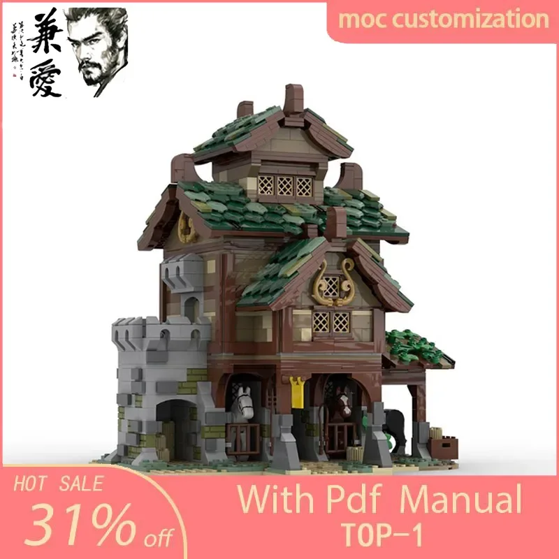 1548 шт. Moc средневековый стабильный модульный замок модель строительные блоки DIY креативный ретро сборка кирпичи игрушки детские праздничные подарки
1548 шт. Moc средневековый стабильный модульный замок модель строительные блоки DIY креативный ретро сборка кирпичи игрушки детские праздничные подарки