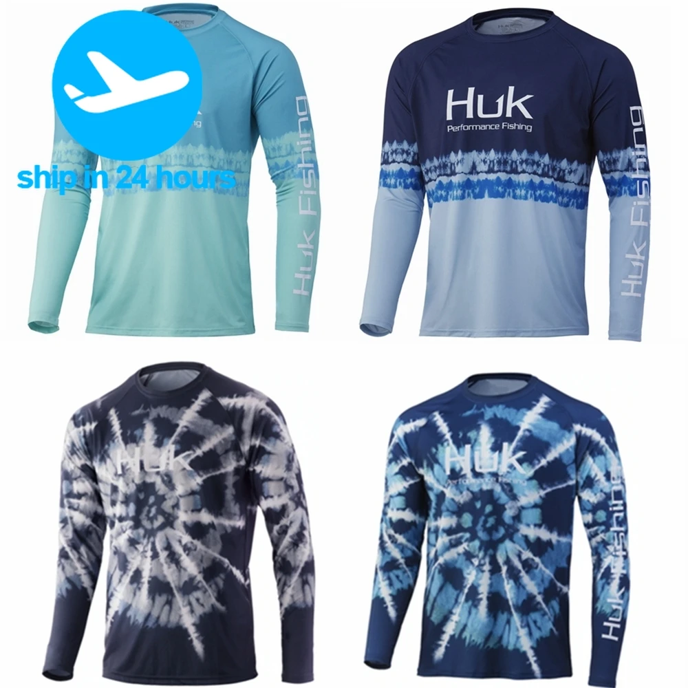 HUK Fishing Shirt Performance Long Sleeve T Shirts Outdoor Summer Uv Protection Fishing Wear Breathable Upf 50 Fishing Clothing
HUK Fishing Shirt Performance Long Sleeve T Shirts Outdoor Summer Uv Protection Fishing Wear Breathable Upf 50 Fishing Clothing