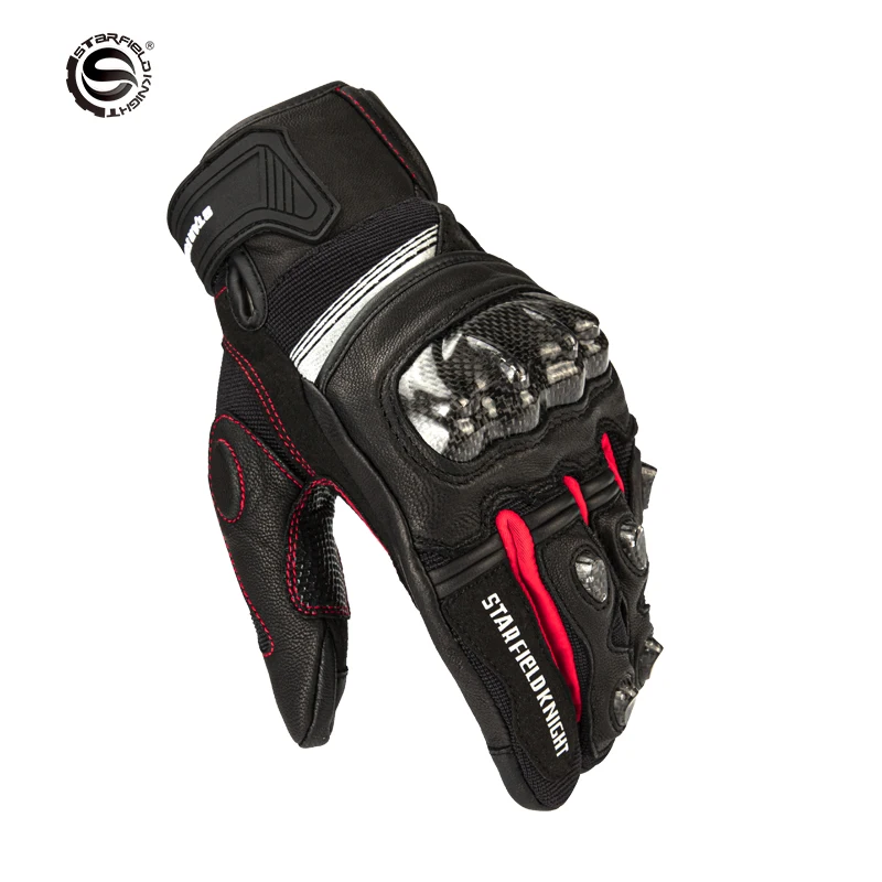 Star Field Knight Full Finger Motorcycle Carbon FiberRiding Gloves Joint Protection Real Goat Leather Non-slip Wear-resistant
Star Field Knight Full Finger Motorcycle Carbon FiberRiding Gloves Joint Protection Real Goat Leather Non-slip Wear-resistant