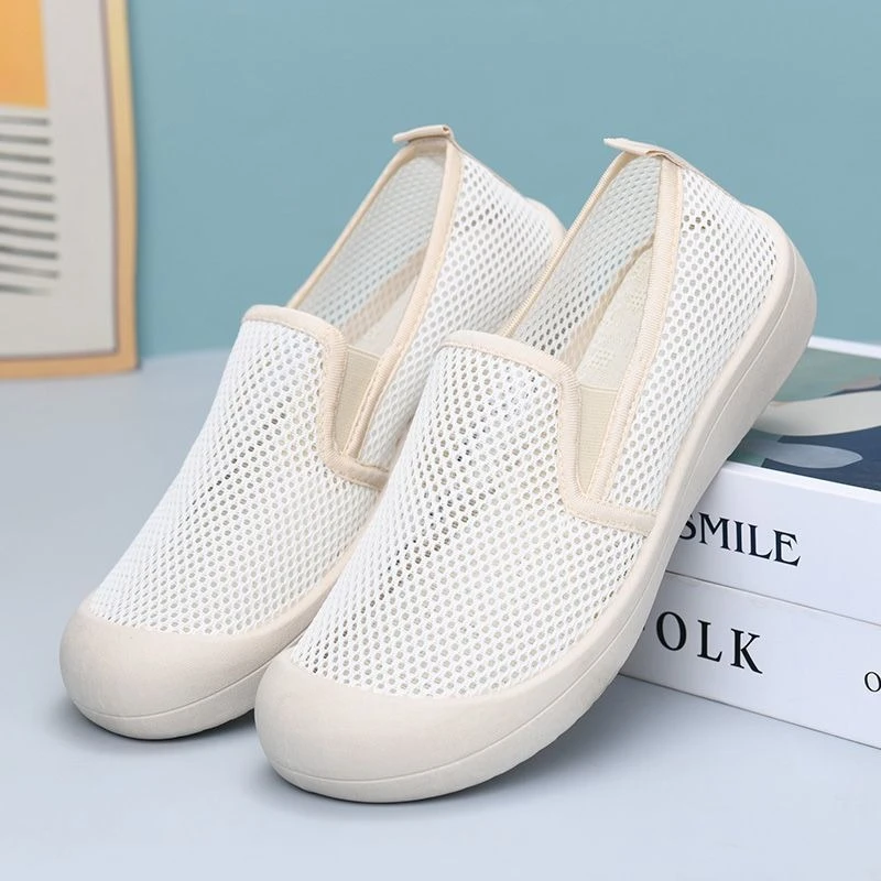 Summer Casual Women Mesh Sneakers Mom Breathable Non Slip Slip On Soft Sole Closed Toe Shoes
Summer Casual Women Mesh Sneakers Mom Breathable Non Slip Slip On Soft Sole Closed Toe Shoes
